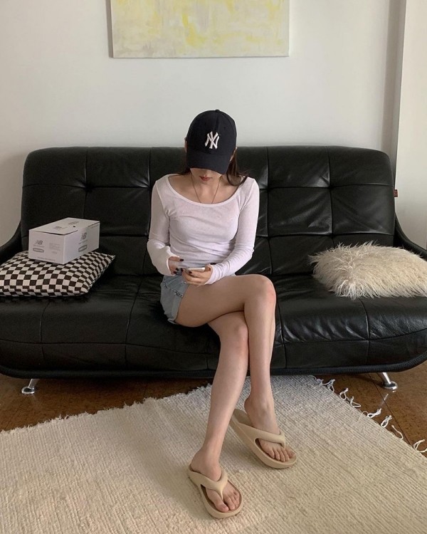 잇썸몰,뉴발란스 토앤토 플립플랍 쪼리 슬리퍼 SD5601GIV