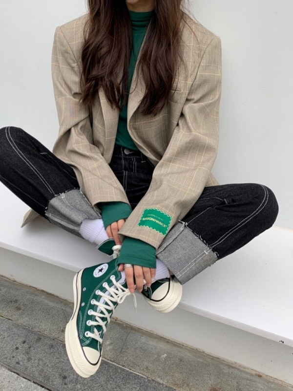 잇썸몰,컨버스 척 70 빈티지/ 미드나잇 클로버 캔버스 /168508C