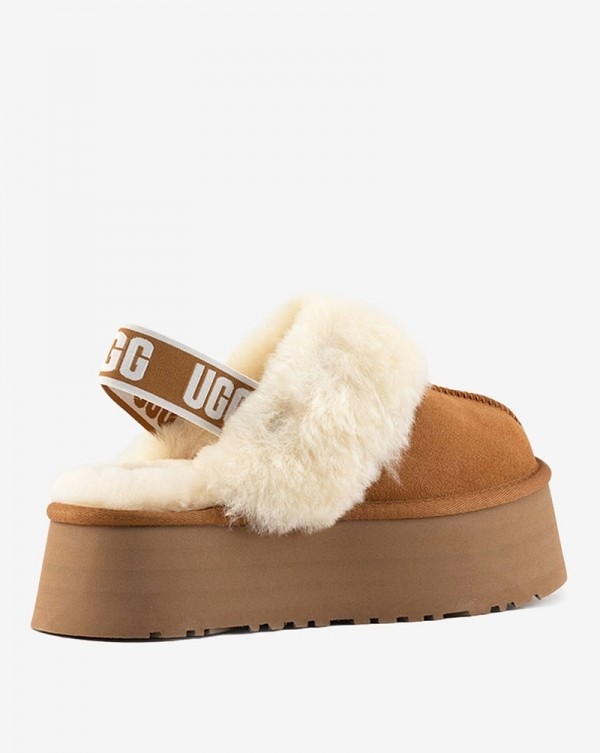 잇썸몰,UGG 로고 밴딩 플랫폼 샌들 [1113474CHE]