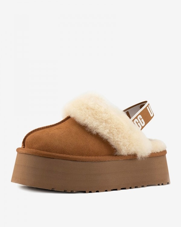 잇썸몰,UGG 로고 밴딩 플랫폼 샌들 [1113474CHE]