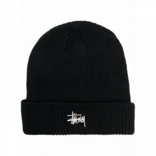 잇썸몰,스투시 STUSSY Beanie ribbed hat 1321019