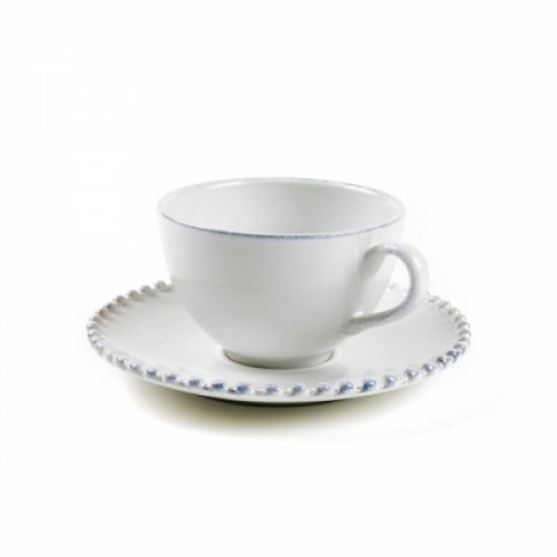 잇썸몰,코스타노바 수입그릇 화이트펄 티컵세트