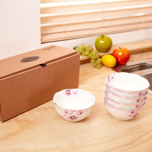 잇썸몰,미소화이트부케대접A 5p