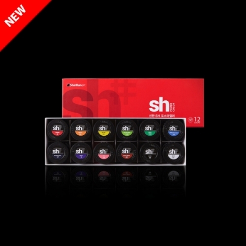 잇썸몰,신한 sh 포스터칼라 30ml 12색