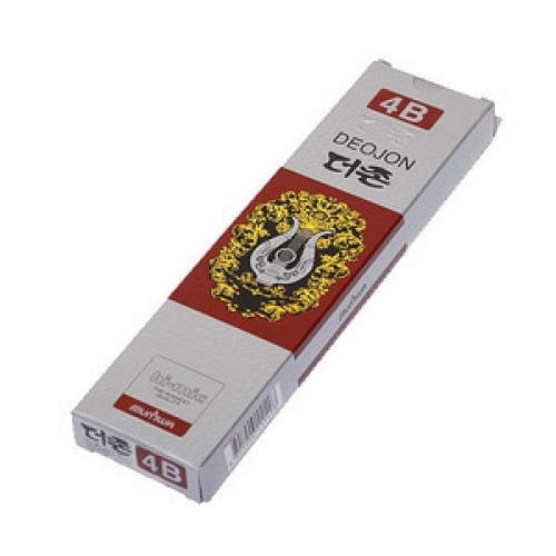 잇썸몰,더존연필(4B-12자루)문구 학용잡화 학용품 연필