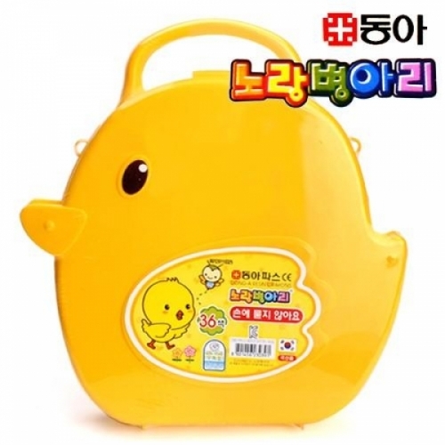 잇썸몰,동아 노랑병아리 크레용 36색