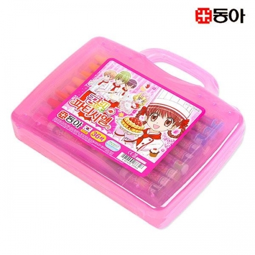 잇썸몰,동아 크레파스 36색-파티시엘