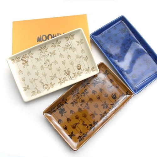 잇썸몰,무민 블루밍 사각접시