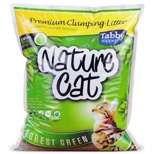 잇썸몰,네이쳐캣6.35kg FOREST GREEN(베이비파우다 라벤더향)