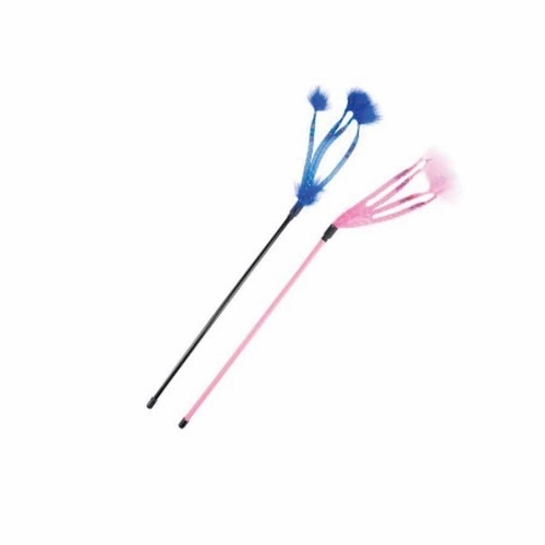 잇썸몰,애견 고양이 강아지 장난감 소리나는 트윙클 댕글러  고양이 낚시대 색상랜덤발송