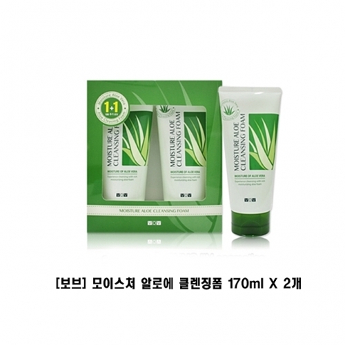 잇썸몰,보브 모이스처 알로에 클렌징폼 170ml X 2개 클렌징로션 클렌징크림 클렌징오일 클렌징폼 폼클렌렌징