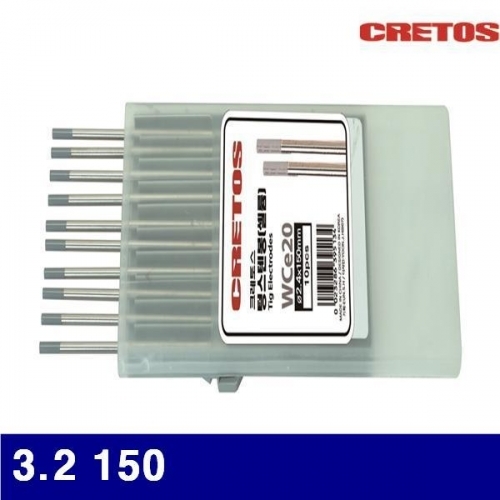 잇썸몰,CRETOS 7005688 텅스텐봉-세륨타입 3.2 150 (묶음(10EA))