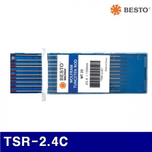 잇썸몰,베스토 587-0026 텅스텐봉 TSR-2.4C 철 스텐용(2.4x150MM)  (10EA)
