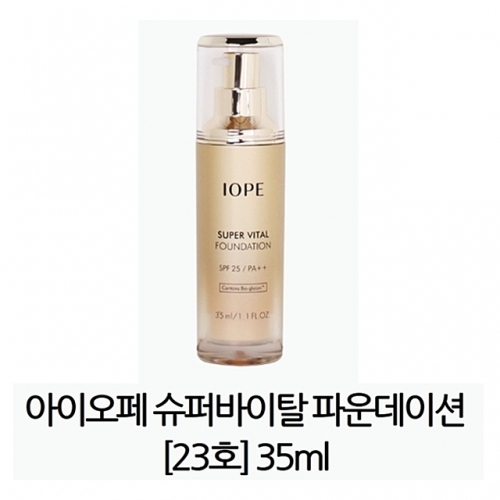 잇썸몰,아이오페 슈퍼바이탈 파운데이션 23호 35ml 1개 기초 화장 메이크업 파데 파운데이션