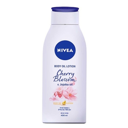 잇썸몰,니베아 바디 오일인로션 400ml 1개입 체리블로썸