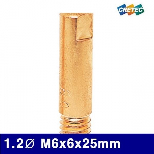 잇썸몰,크레텍 7001512 미그팁 1.2파이 M6x6x25mm (통(10EA))