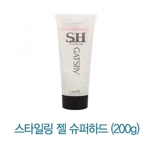 잇썸몰,갸스비 스타일링 젤 슈퍼하드 200g 1개 젤 헤어에센스 왁스젤 헤어왁스 스타일링