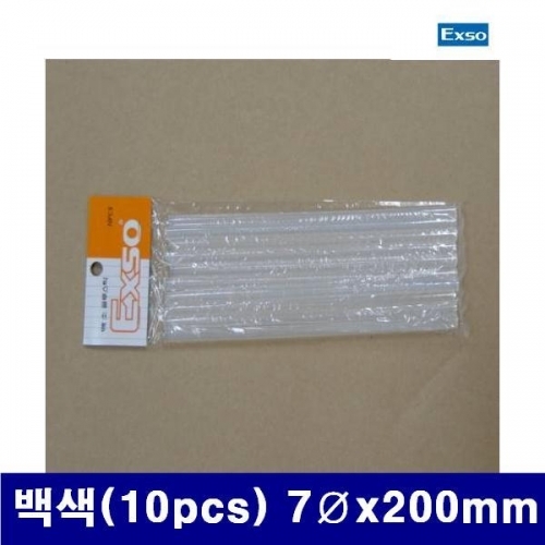 잇썸몰,엑소 1350717 막대본드 백색(10pcs) 7파이x200mm (1EA)