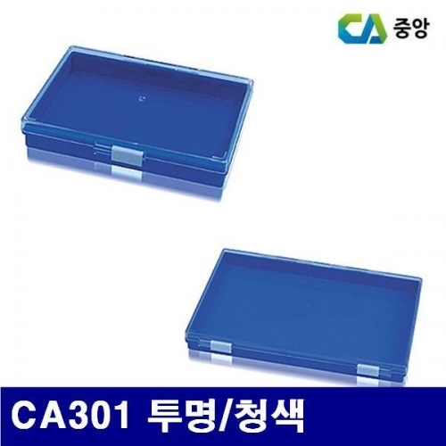 잇썸몰,중앙 1702008 칩박스(주문품) CA301 투명/청색 138x104x31mm (1EA)