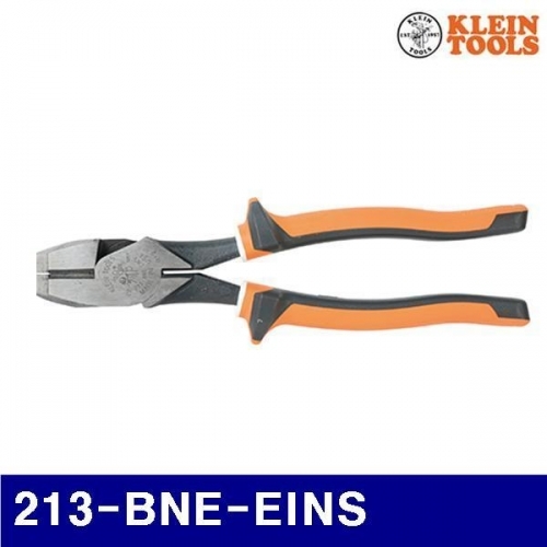 잇썸몰,클라인툴스 2180489 절연펜치 213-BNE-EINS 8 13/16 Inch (1EA)