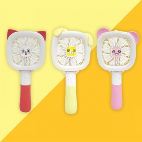 잇썸몰,애니멀 LED 휴대용 선풍기