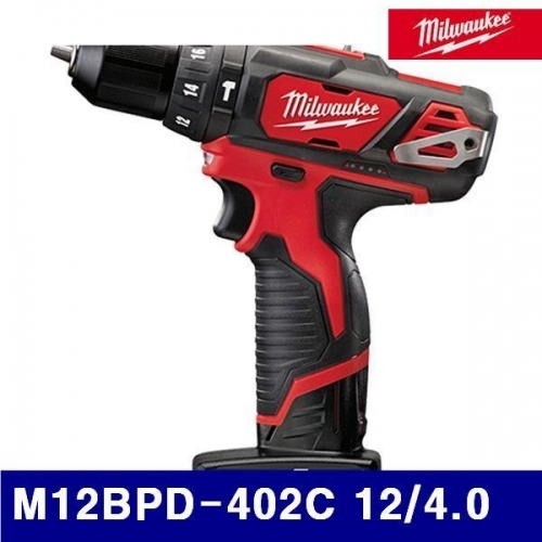 잇썸몰,밀워키 5630587 충전임팩트드릴 M12BPD-402C 12/4.0 1.4 (1EA)