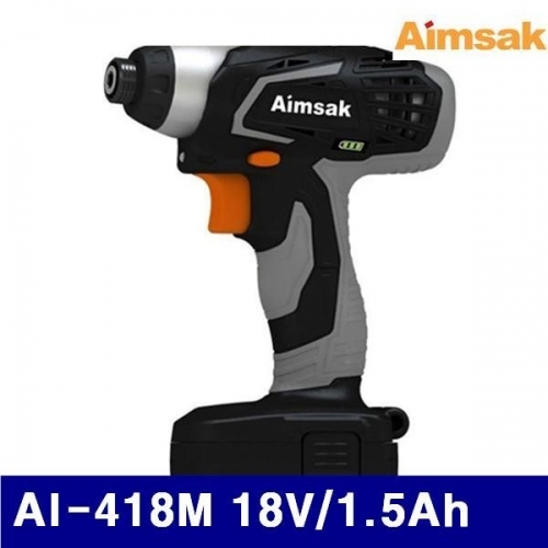 잇썸몰,아임삭 624-0319 충전임팩드라이버 AI-418M 18V/1.5Ah (1EA)