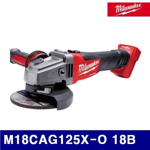 잇썸몰,밀워키 5631081 베어툴 충전그라인더 M18CAG125X-O 18B (1EA)