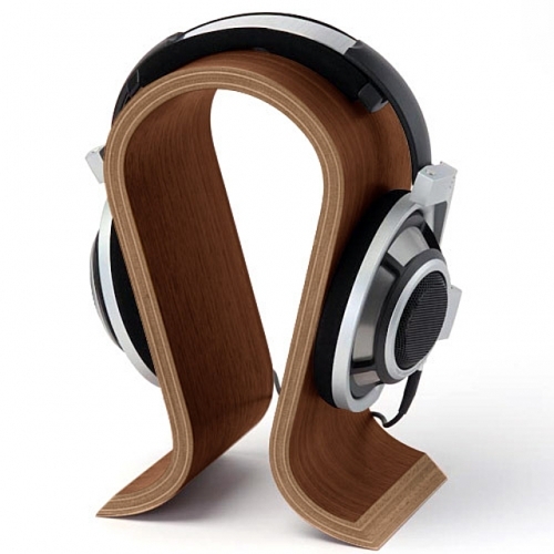 잇썸몰,OMEGA Premium Sound Wood Headphone Stand 헤드폰 스탠드