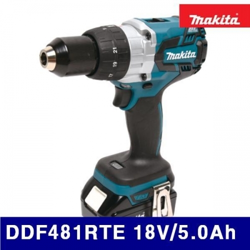 잇썸몰,마끼다 5140358 충전드라이버드릴-브러시리스 DDF481RTE 18V/5.0Ah 13mm (1EA)