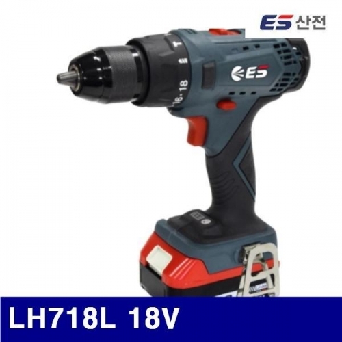 잇썸몰,ES산전 635-0310 리튬이온 충전햄머드릴18V LH718L 18V 리튬 5.0Ah (1EA)