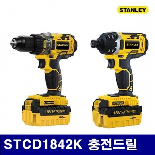 잇썸몰,스탠리 4120250 충전콤보세트 STCD1842K 충전드릴  (1EA)