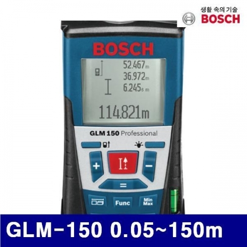 잇썸몰,보쉬 5059445 레이저거리측정기 GLM-150 0.05-150m 66x120x33mm (1EA)