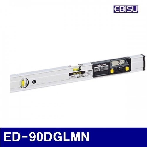 잇썸몰,에비스 384-0502 디지털 자석수평기 ED-90DGLMN 900x26.5x59mm (1EA)