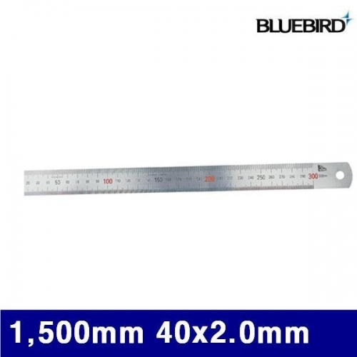 잇썸몰,블루버드 4001308 스테인리스 철직자 1 500mm 40x2.0mm 무광 (1EA)