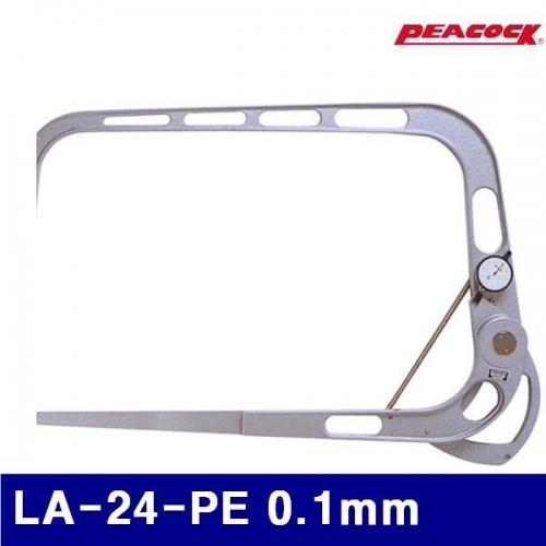잇썸몰,피코크 115-0118 LA타입 외경 다이얼캘리퍼 (외경  두께측정용) LA-24-PE 0.1mm (1EA)