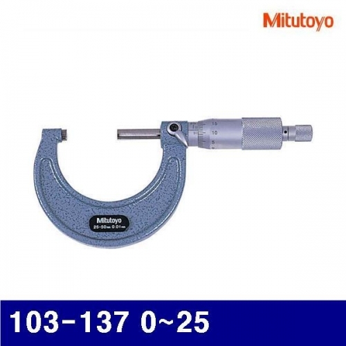 잇썸몰,미쓰토요 4020899 외경 마이크로미터 103-137 0-25 (1EA)