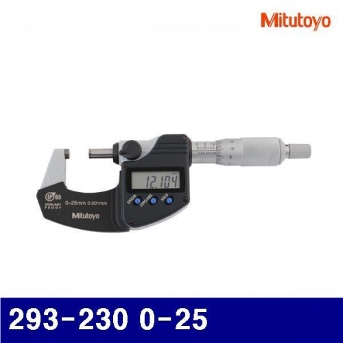잇썸몰,미쓰토요 4021278 방수형/디지메틱 외경 마이크로미터 293-230 0-25 (1EA)
