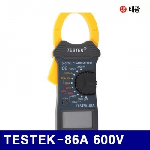 잇썸몰,태광 4150118 클램프 테스터(디지털) TESTEK-86A 600V (1EA)
