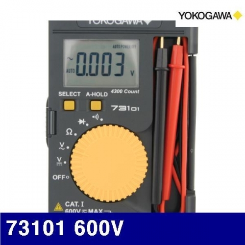 잇썸몰,요코가와 4161497 디지털 포켓테스터기 73101 600V (1EA)