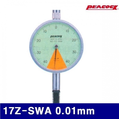 잇썸몰,피코크 106-0223 다이얼 게이지일회전방유형 17Z-SWA 0.01mm (1EA)