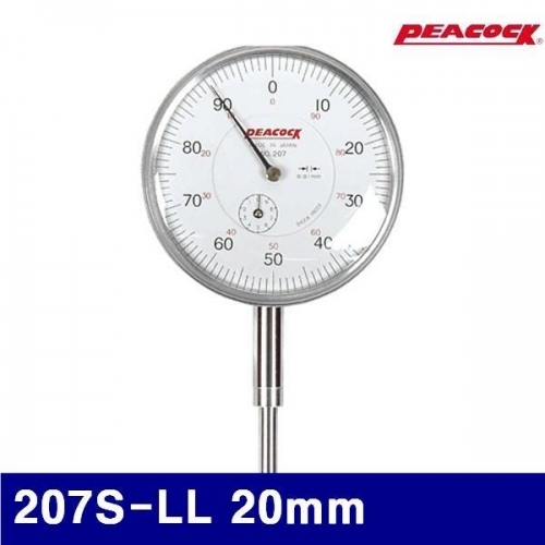 잇썸몰,피코크 106-0236 표준형 다이얼게이지 207S-LL 20mm (1EA)