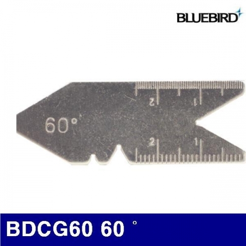 잇썸몰,블루버드 4001797 센터게이지 BDCG60 60˚ (1EA)