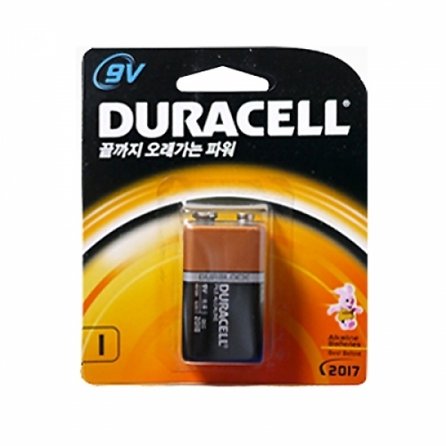 잇썸몰,듀라셀 사각9V(10알) 알카라인건전지