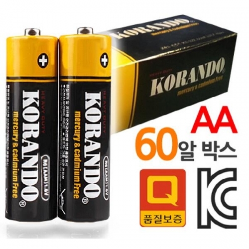 잇썸몰,코란도 AA건전지 60알박스 LR6 밧데리