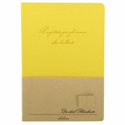 잇썸몰,근영사)아이디얼 양장노트(3in1_16절_옐로우)-박스(18개입)