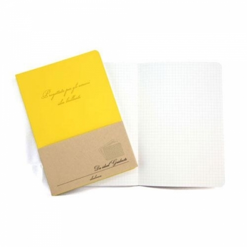 잇썸몰,근영사)아이디얼 양장노트(그리드_엘로우)박스(24개입)