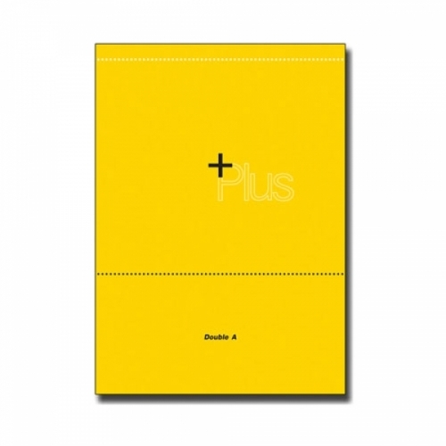 잇썸몰,더블에이)플러스 절취 노트패드(A5 옐로우) 더블에이노트