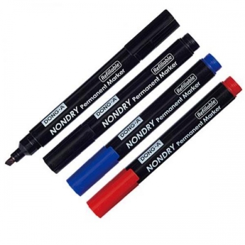 잇썸몰,동아)유성매직(흑-논드라이-리필교환형)