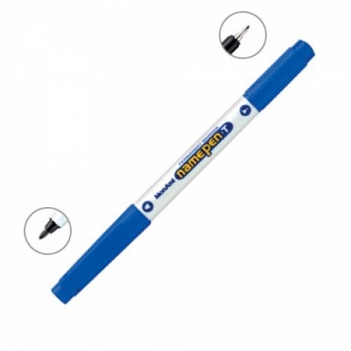 잇썸몰,모나미)네임펜 T(0.4mm_0.6mm_청)-다스(12개입)
